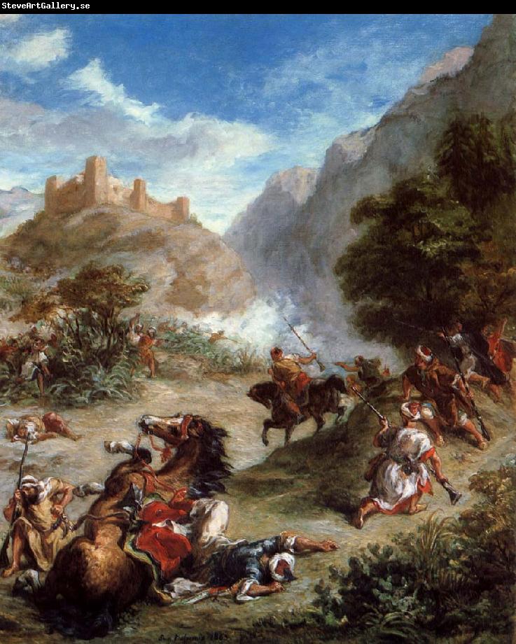 Eugene Delacroix Arabs, which affects up in the mountains